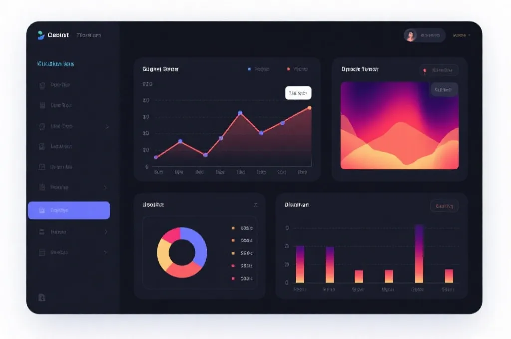 数据可视化界面设计示例